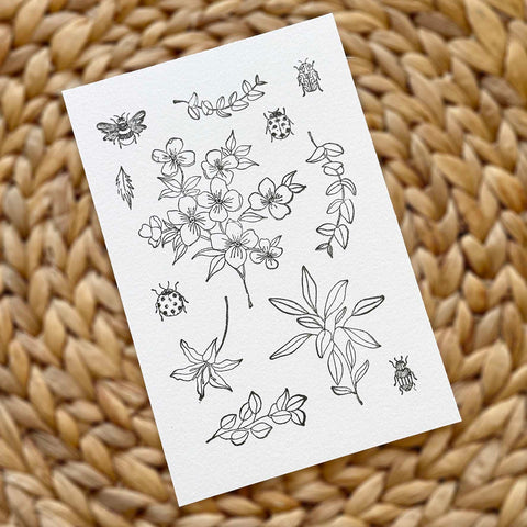 Clear stamps Blossom