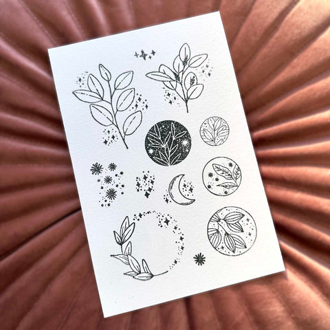 Clear stamps Circle