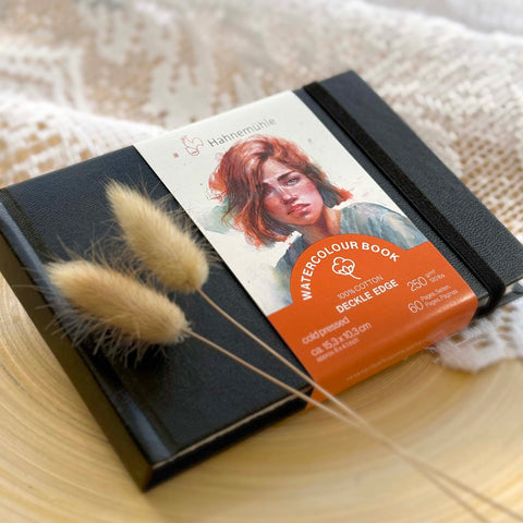 Hahnemühle Watercolour Book Deckle Edge