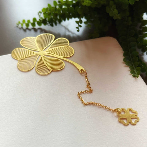 Bookmark metal - Clover