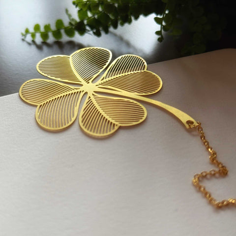 Bookmark metal - Clover