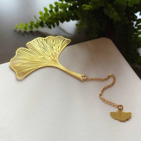 Bookmark metal - Ginkgo