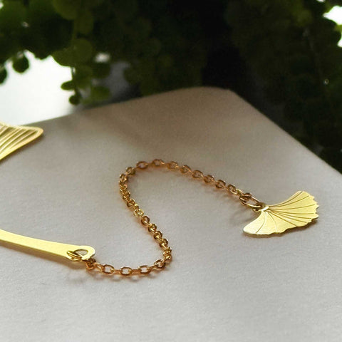 Bookmark metal - Ginkgo