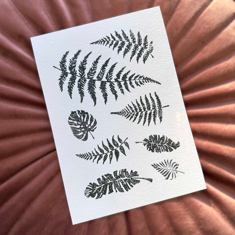 Clear stamps Leaf