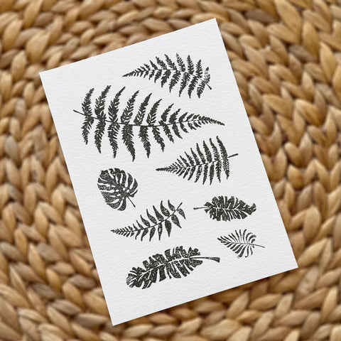 Clear stamps Leaf