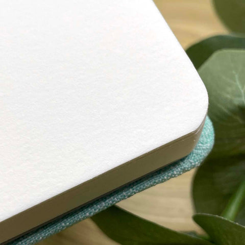 Watercolor Book 12x12cm, Turquoise